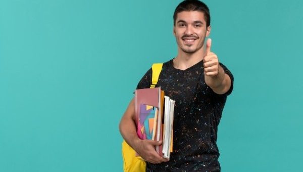 chico que quiere estudiar