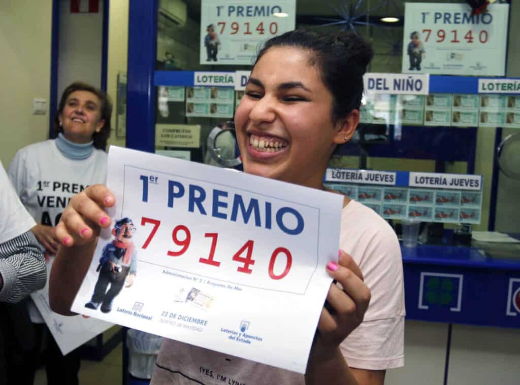 Ganadores de lotería de navidad