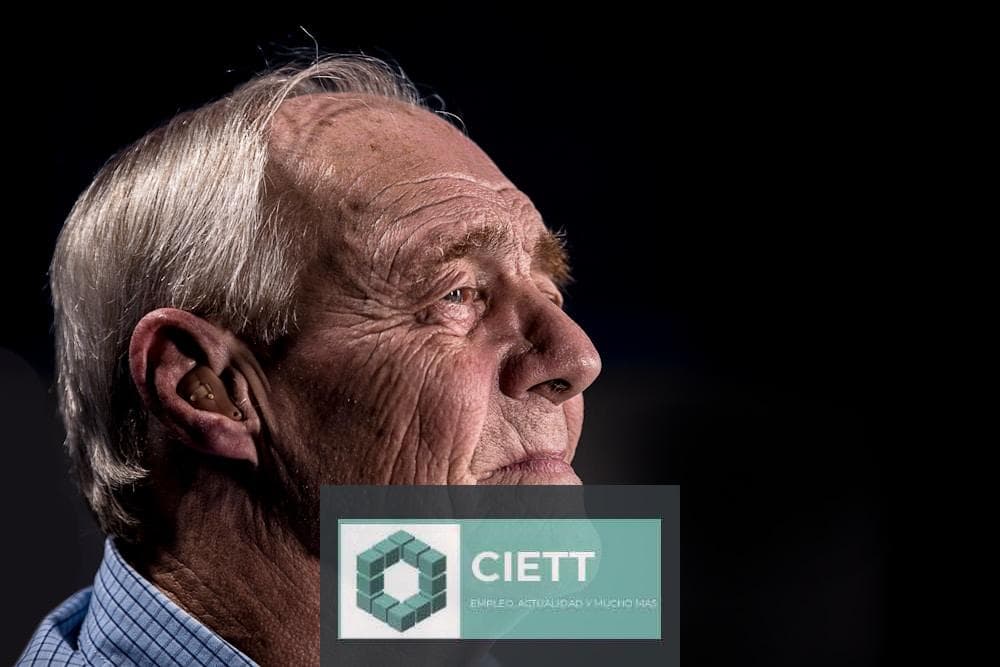 side view of man's face